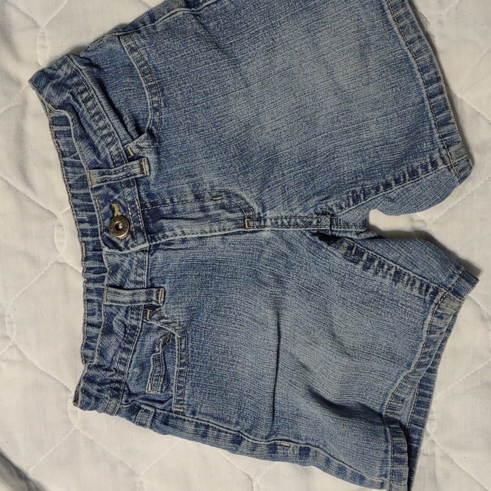 Girls size 8 Faded Glory Jean shorts
